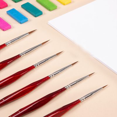 Acrylic Paint Brush Set for paint by numbers