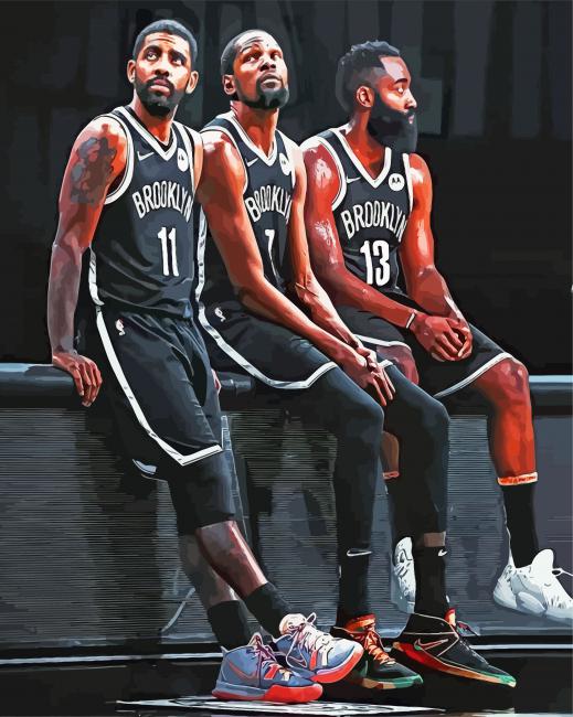 Brooklyn-Nets-players-paint-by-number