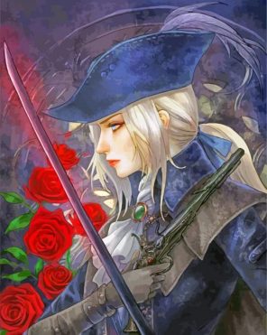 Lady Maria Art Paint by numbers