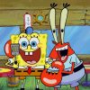 Spongebob-and-lobster-paint-by-number