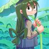 Tsuyu Asui Anime Character Paint by numbers