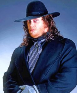 Wrestling-Star-Undertaker-paint-by-number