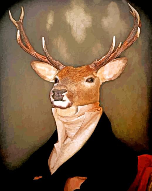 aesthetic-mr-deer-paint-by-numbers