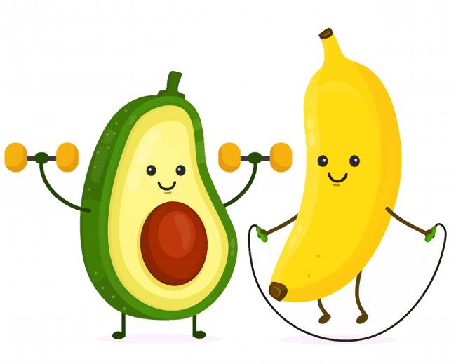 cute-avocadoo-and-banana-paint-by-numbers