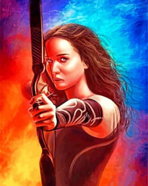 hunger-games-katniss-mockingjay-paint-by-number