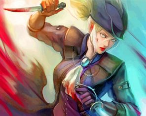 Lady Maria Bloodborne Art Paint by number