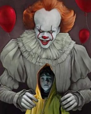 Pennywise It paint by numbers