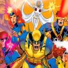 X Men The Animated Series paint by number