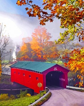 covered-bridge-landscape-paint-by-numbers