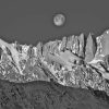 Black And White Mt Whitney Paint By Numbers