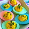 Easter Deviled Eggs Paint By Numbers
