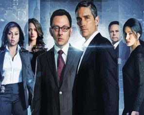 Person Of Interest Characters Paint By Numbers