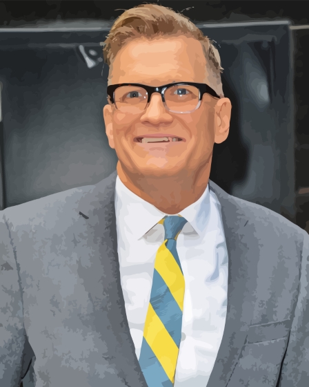 Drew Carey American Actor Paint By Numbers