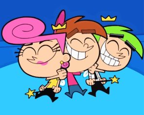 Fairly Odd Parents Characters Paint By Numbers