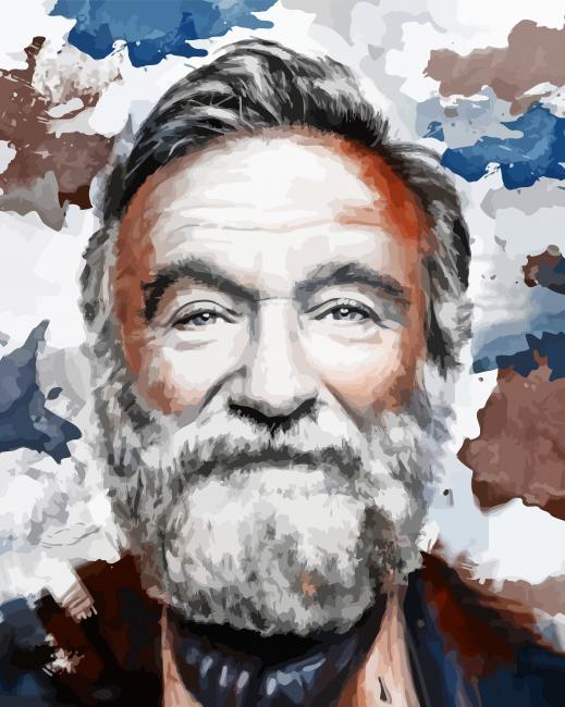 Robin Williams Paint By Numbers