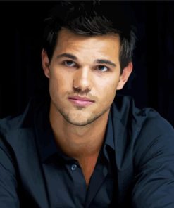 Actor Taylor Lautner Paint By Numbers