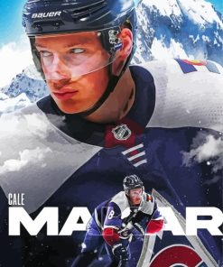 Cale Makar Poster Paint By Numbers
