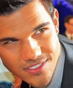 Taylor Lautner Paint By Numbers