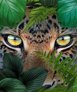 Tiger Eyes Paint By Numbers