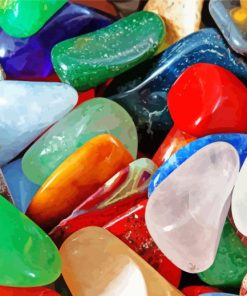 Colorful Stones Paint By Numbers