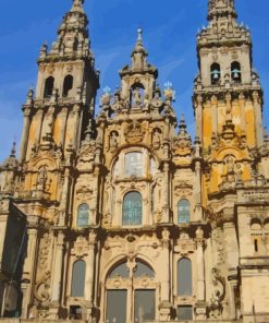 Cathedral of Santiago de Compostela Paint By Numbers