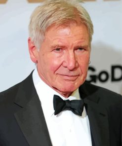 Classy Harrison Ford Paint By Numbers
