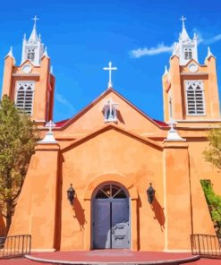 Neri Church Of Albuquerque Paint By Numbers