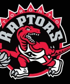 Toronto Raptors Team Logo Paint By Numbers