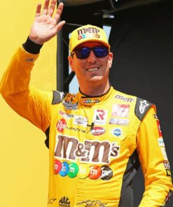 Kyle Busch Racing Driver Paint By Numbers