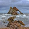 Bow Fiddle Rock Portknockie Paint by Numbers