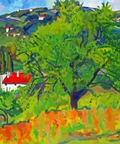 Farm Montcorin By Suzanne Valadon Paint by Numbers